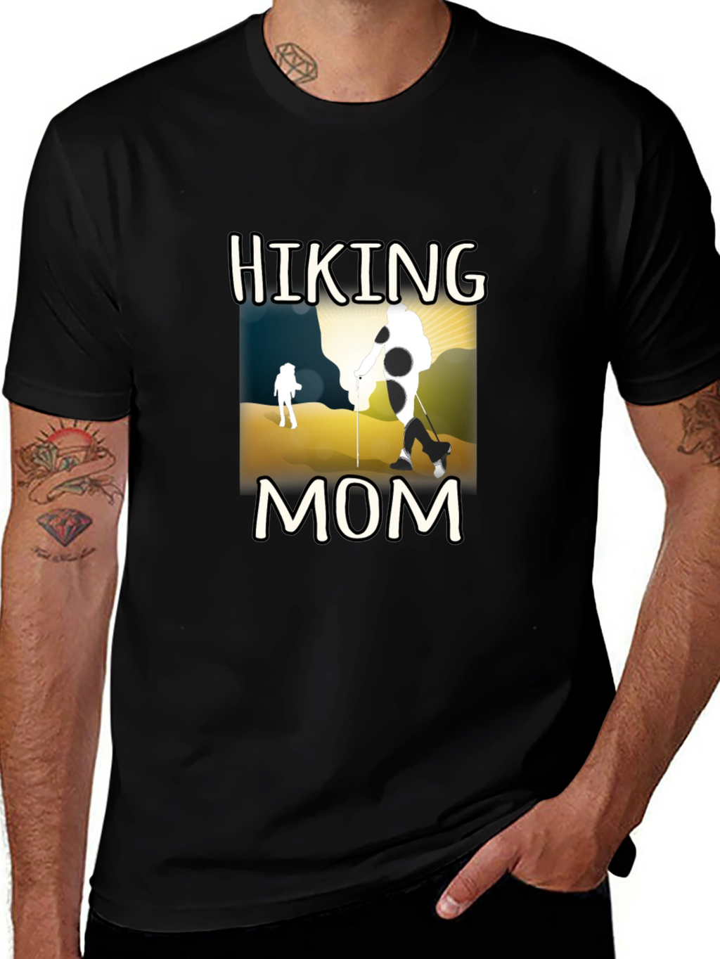 Hiking Mom Graphic T-Shirt | Outdoor Adventure