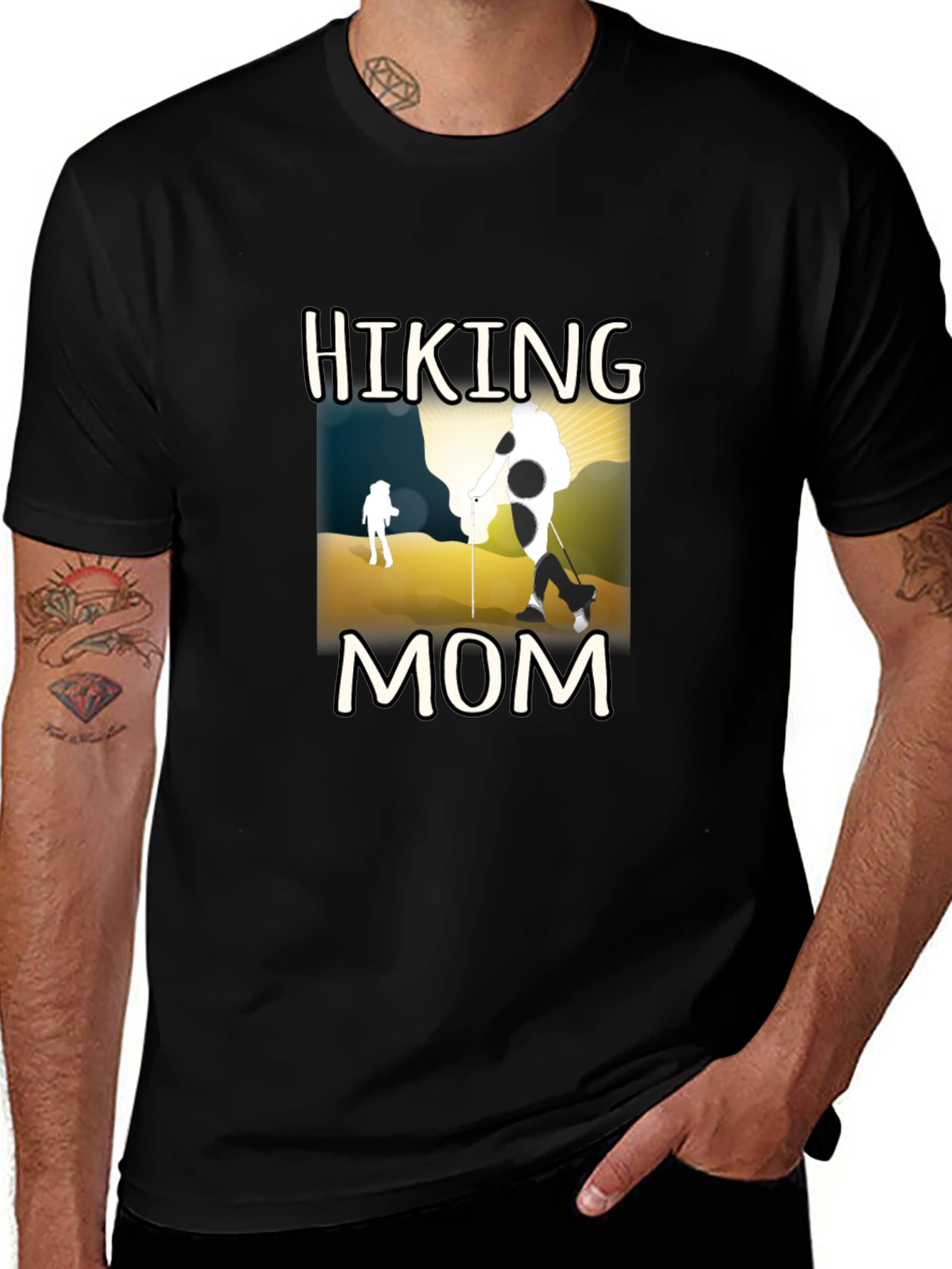 Hiking Mom Graphic T-Shirt | Outdoor Adventure