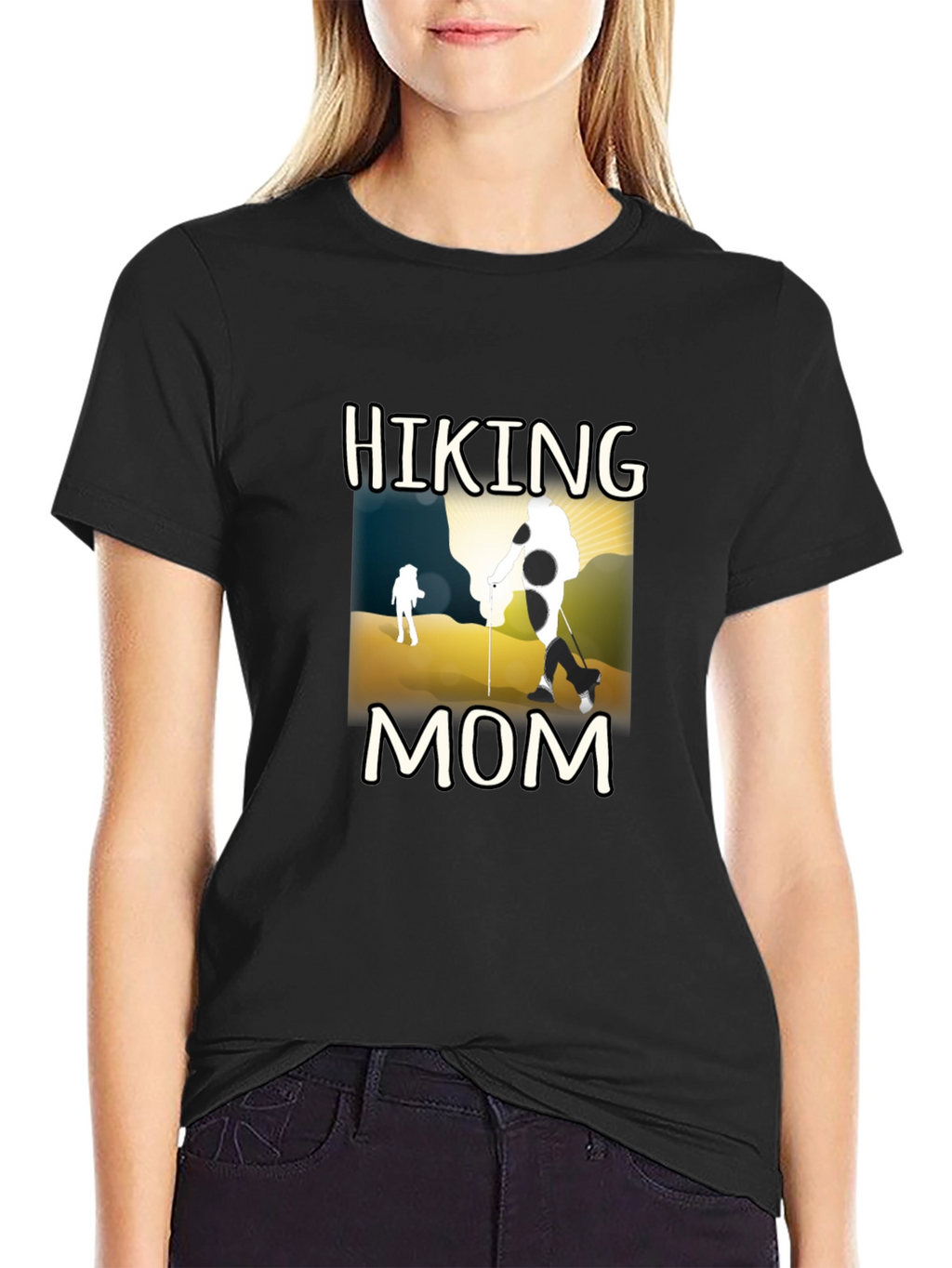 Hiking Mom Graphic T-Shirt | Outdoor Adventure