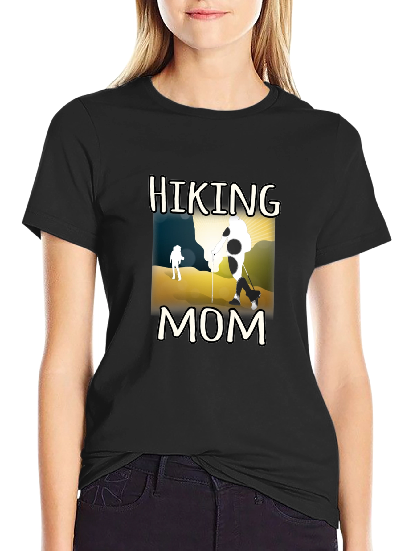 Hiking Mom Graphic T-Shirt | Outdoor Adventure