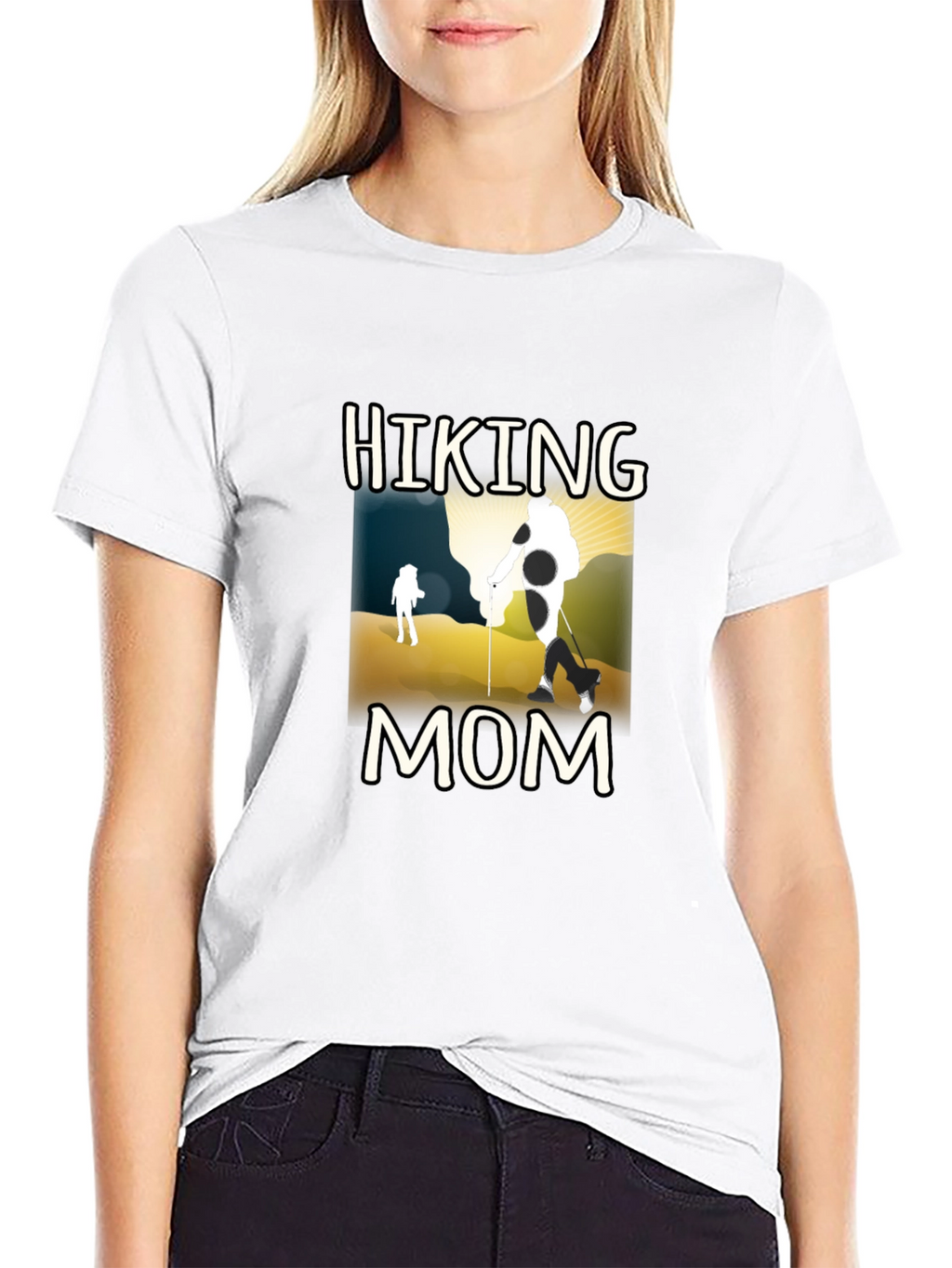 Hiking Mom Graphic T-Shirt | Outdoor Adventure