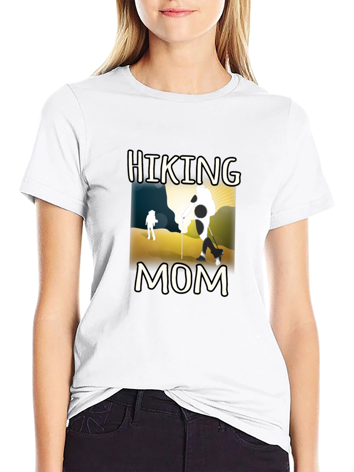 Hiking Mom Graphic T-Shirt | Outdoor Adventure