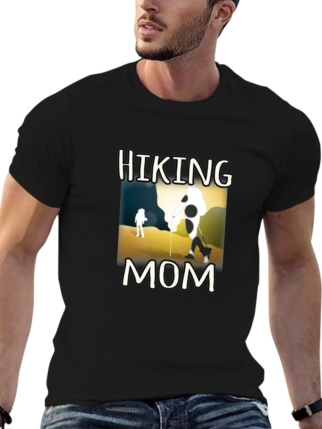 Hiking Mom Graphic T-Shirt | Outdoor Adventure