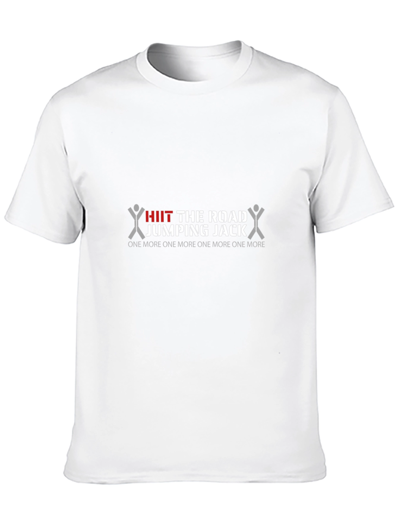 HIIT the Road Jumping Jack Black T-Shirt