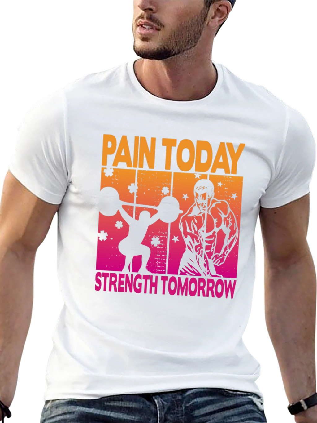 Pain Today Strength Tomorrow Gym T-Shirt