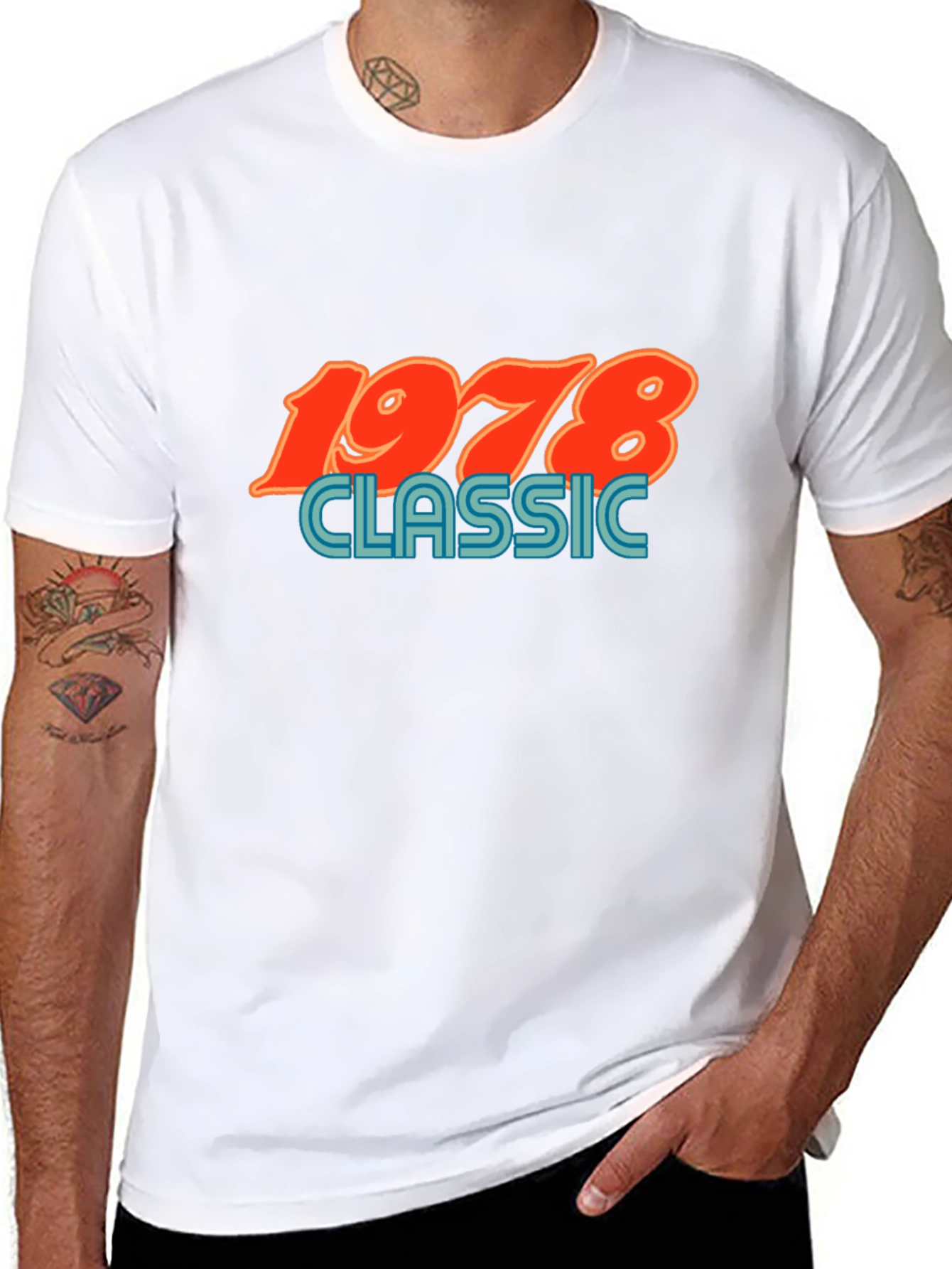 1978 Classic Graphic Tee - Retro Birthday Shirt