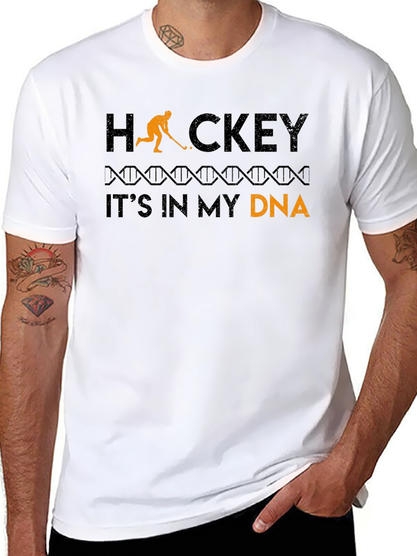 Hockey DNA Graphic T-Shirt