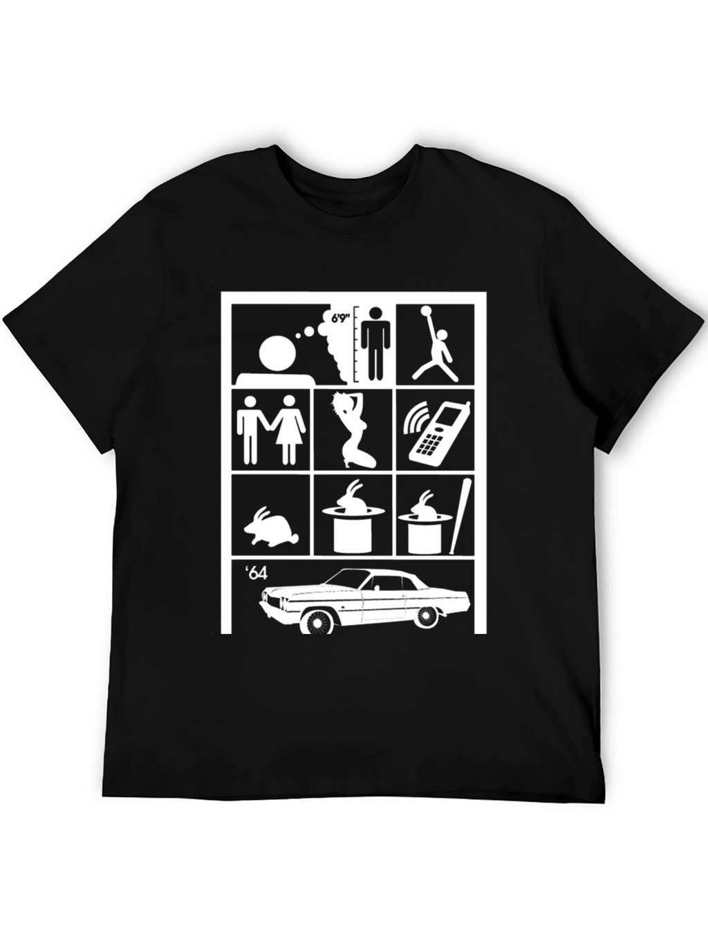 Symbol Grid Graphic T-Shirt