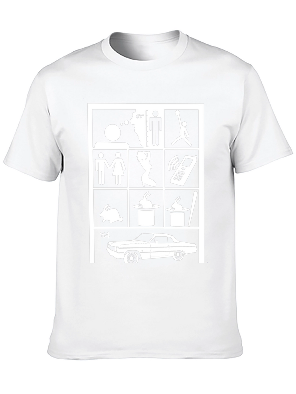 Symbol Grid Graphic T-Shirt