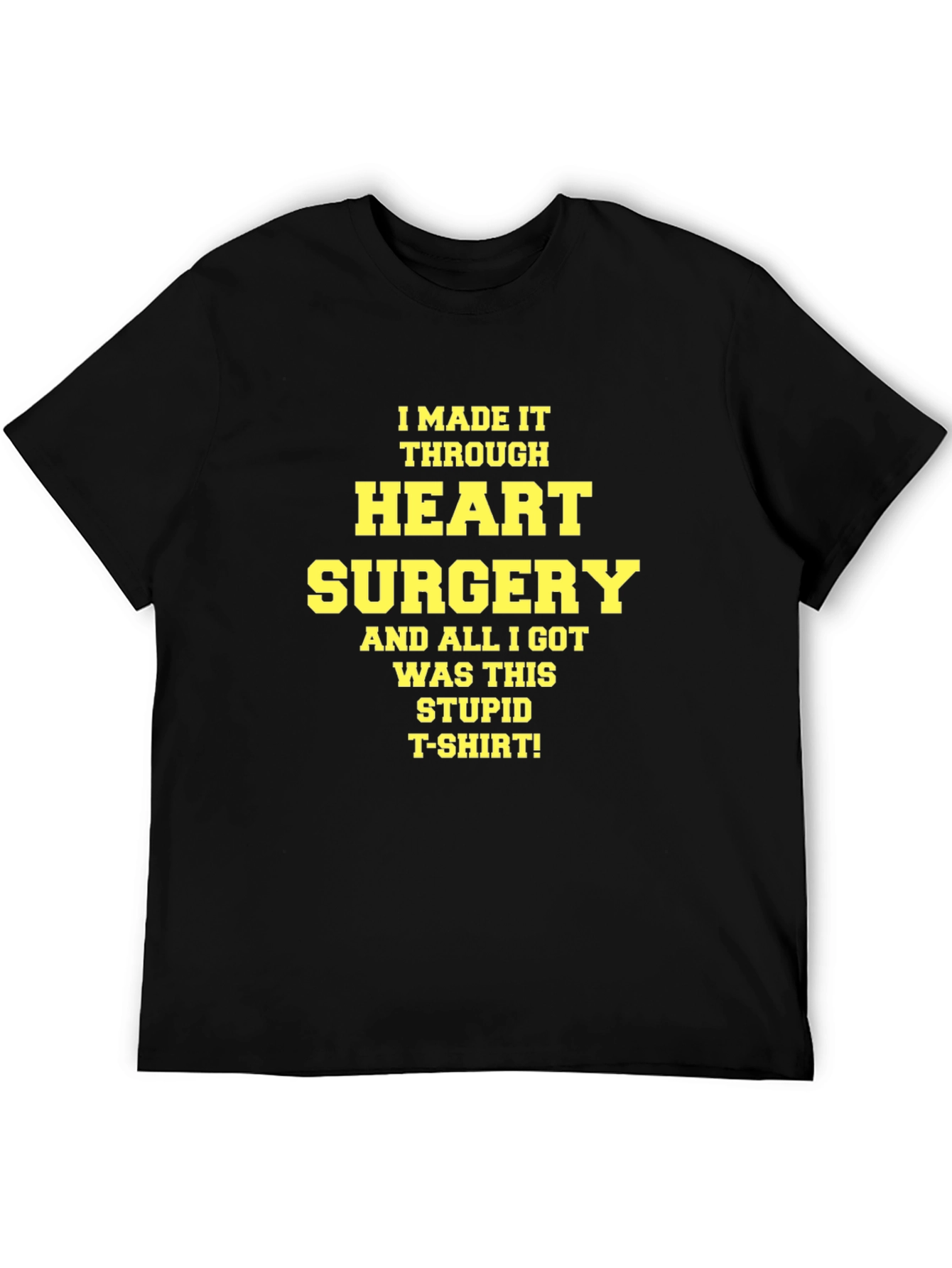 Heart Surgery Survivor Graphic T-Shirt