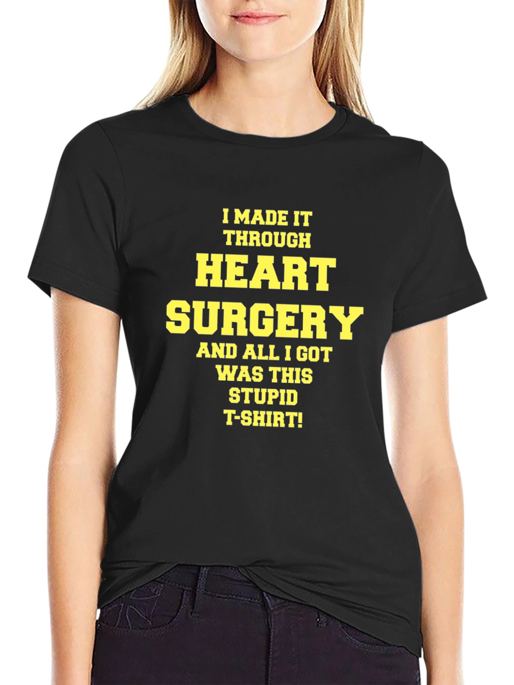 Heart Surgery Survivor Graphic T-Shirt
