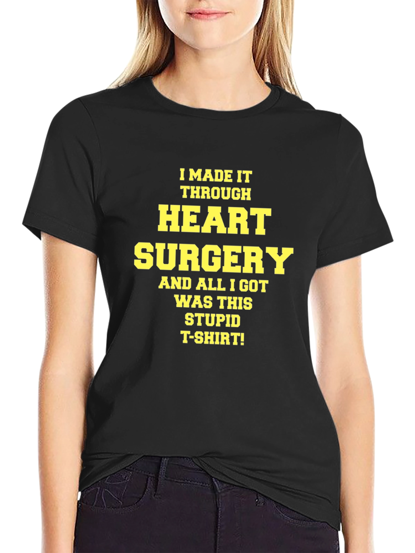 Heart Surgery Survivor Graphic T-Shirt