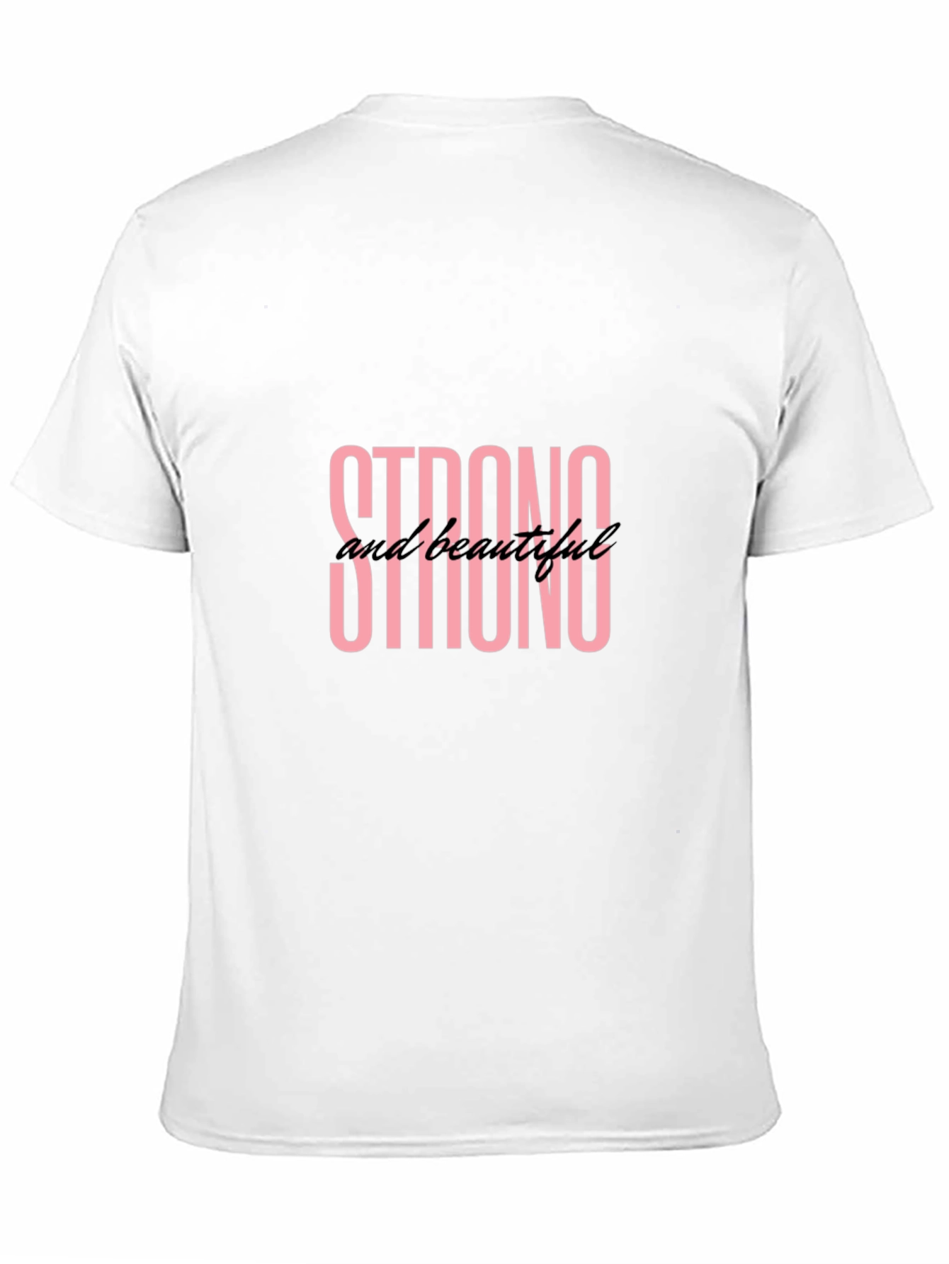 Strong & Beautiful Black Graphic Tee