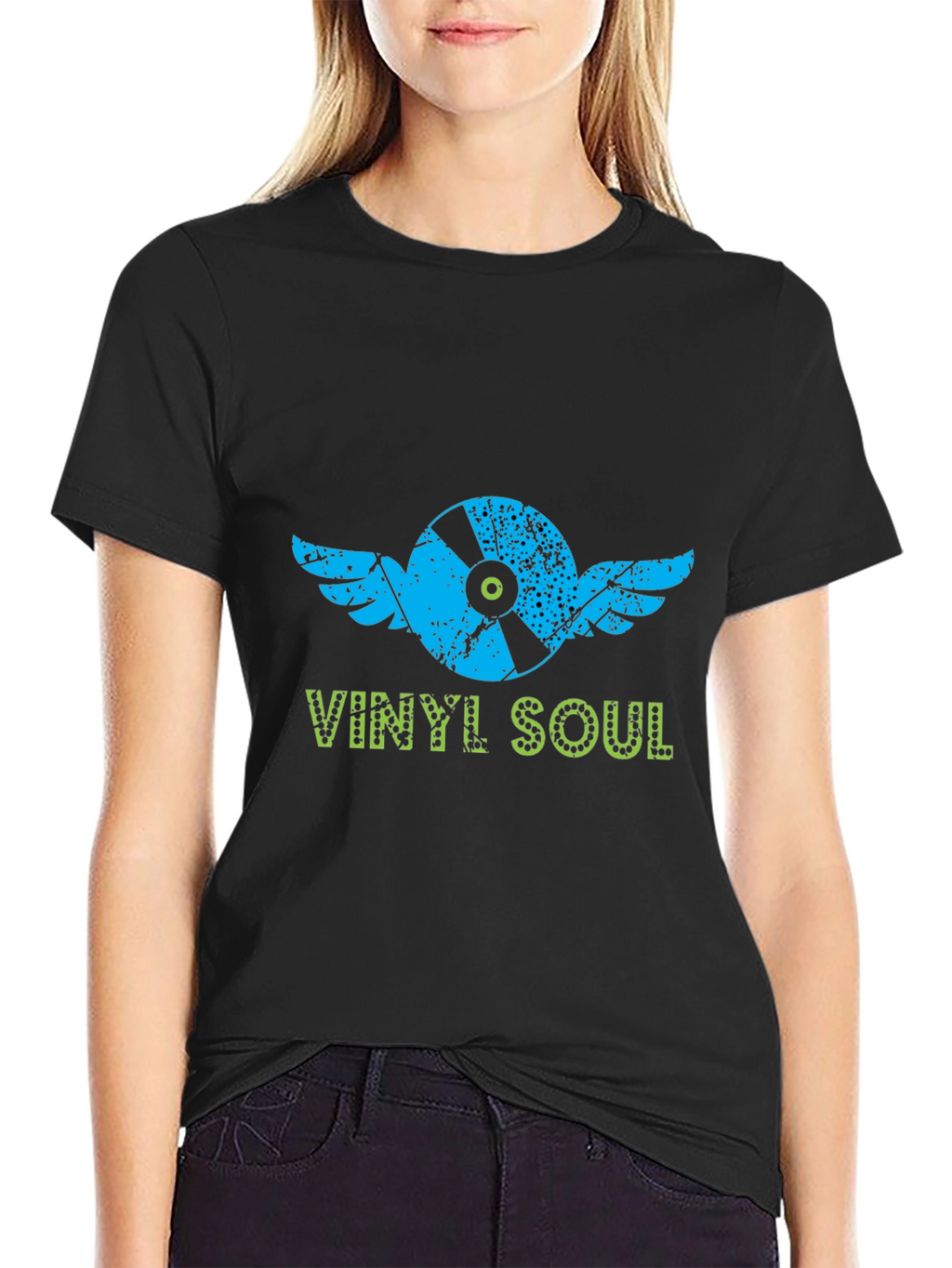 Vinyl Soul Graphic T-Shirt
