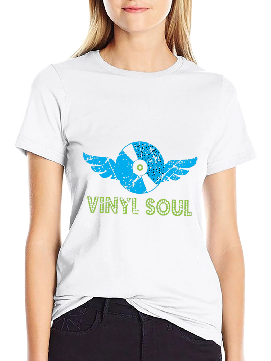 Vinyl Soul Graphic T-Shirt