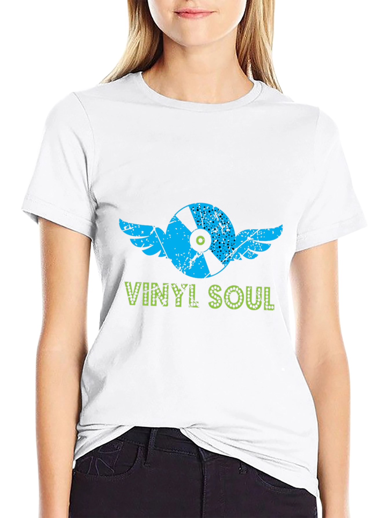 Vinyl Soul Graphic T-Shirt