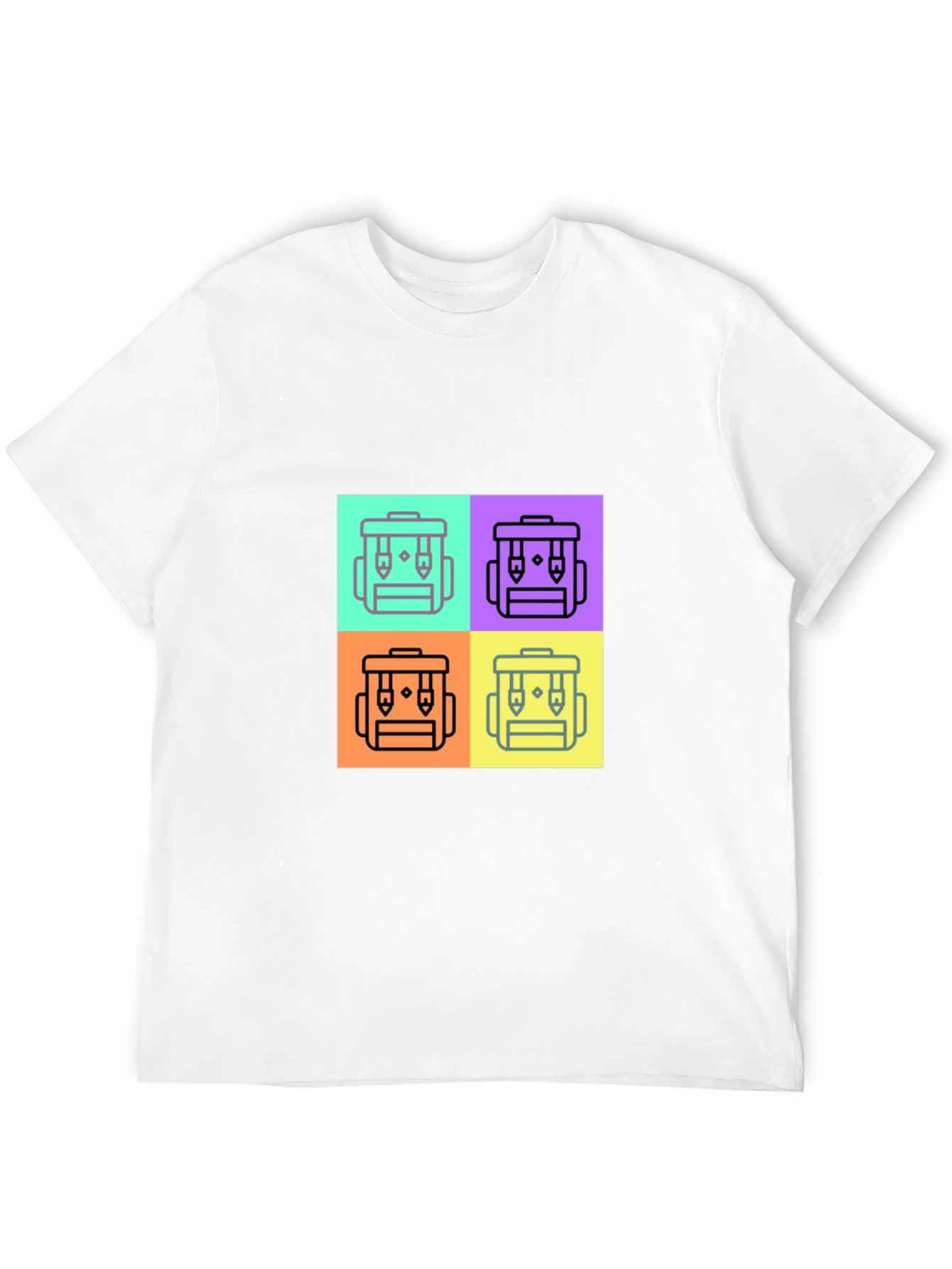 Funky Backpack Icon T-Shirt