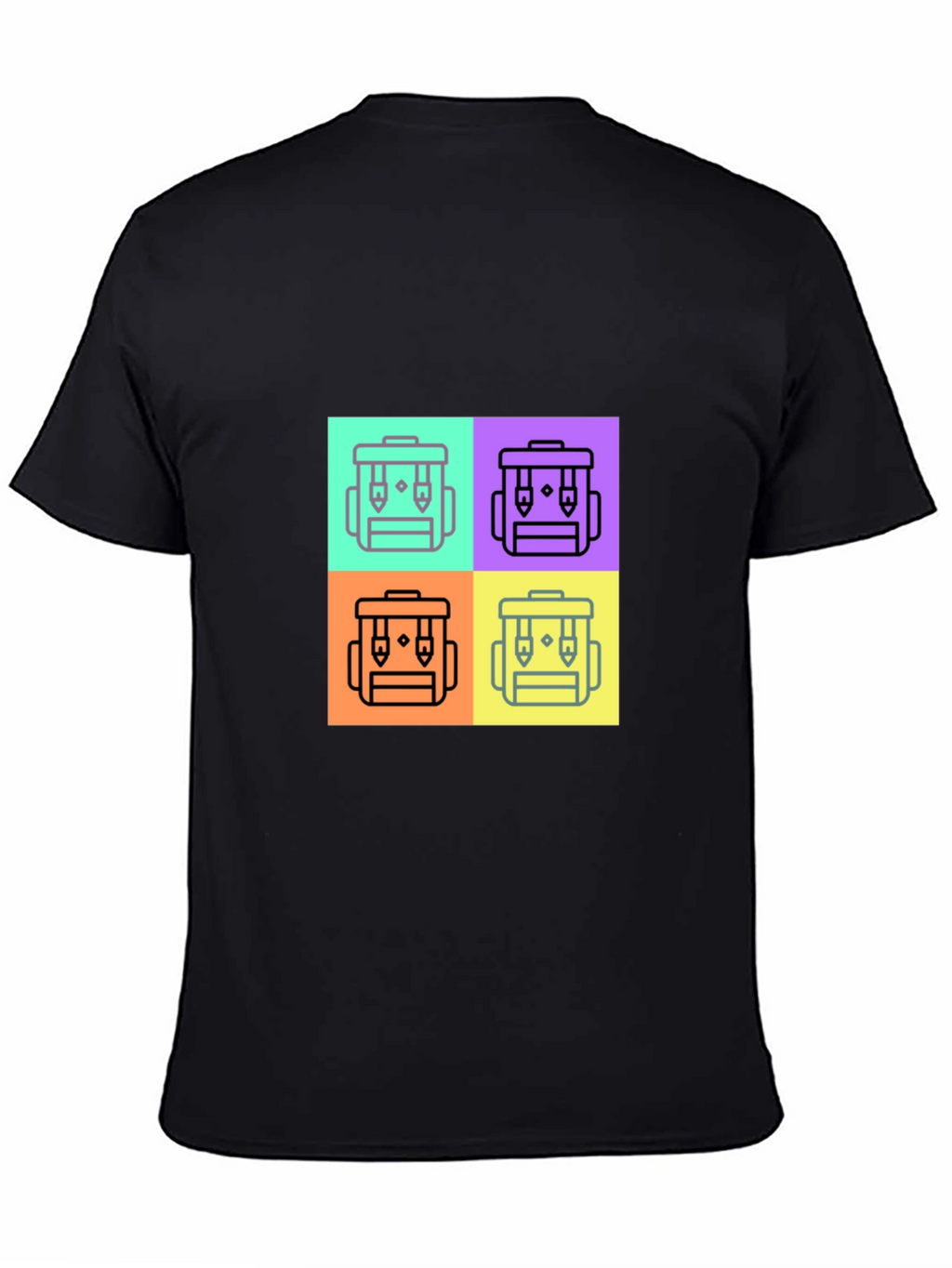 Funky Backpack Icon T-Shirt
