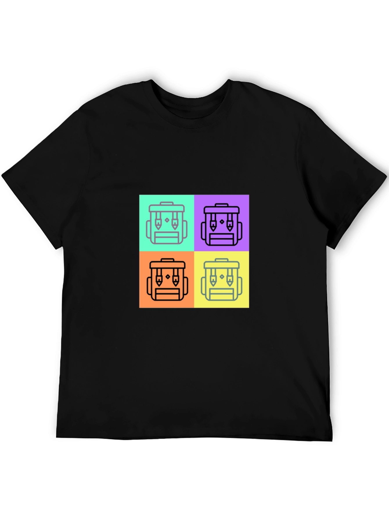 Funky Backpack Icon T-Shirt