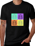 Funky Backpack Icon T-Shirt