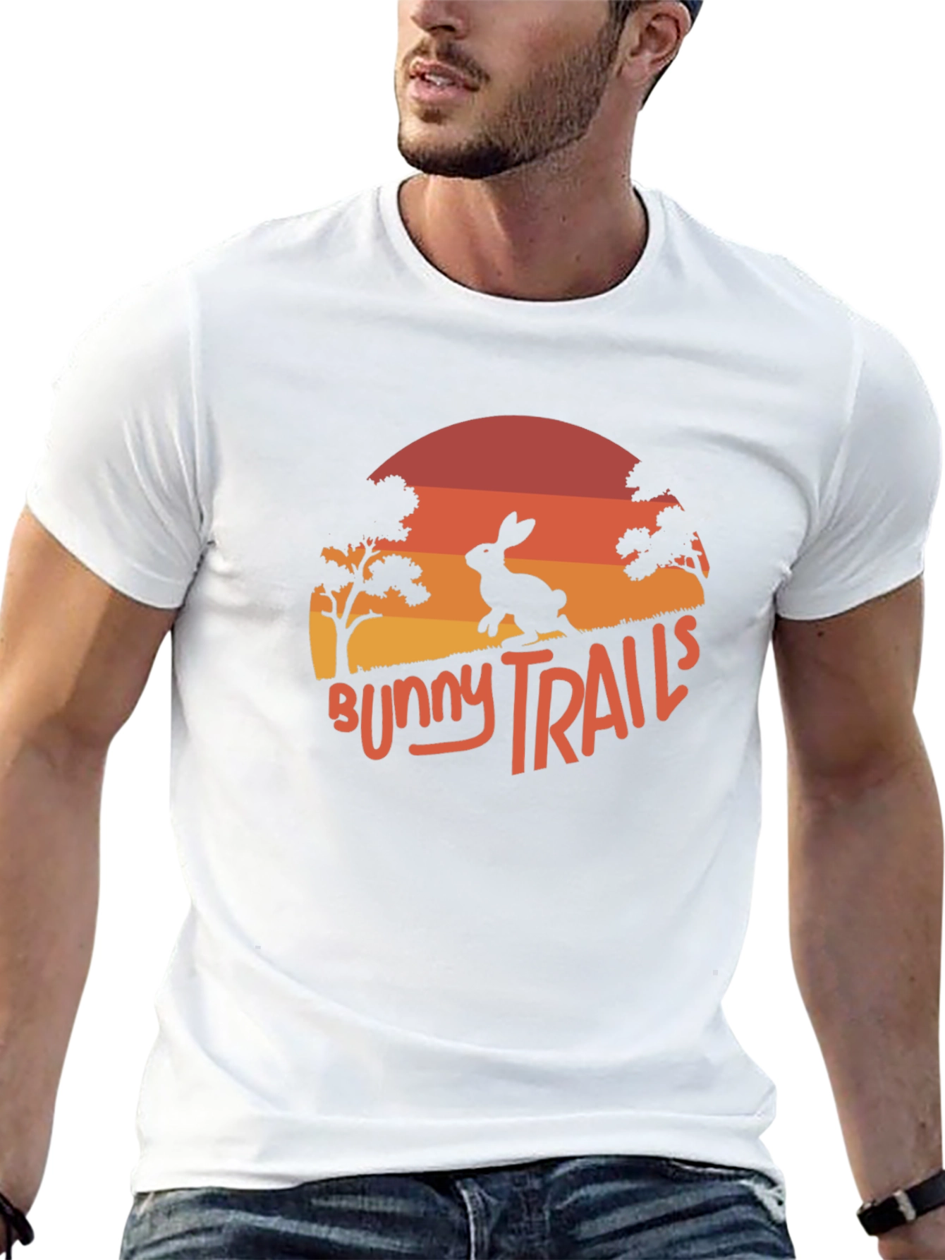 Bunny Trails Graphic T-Shirt