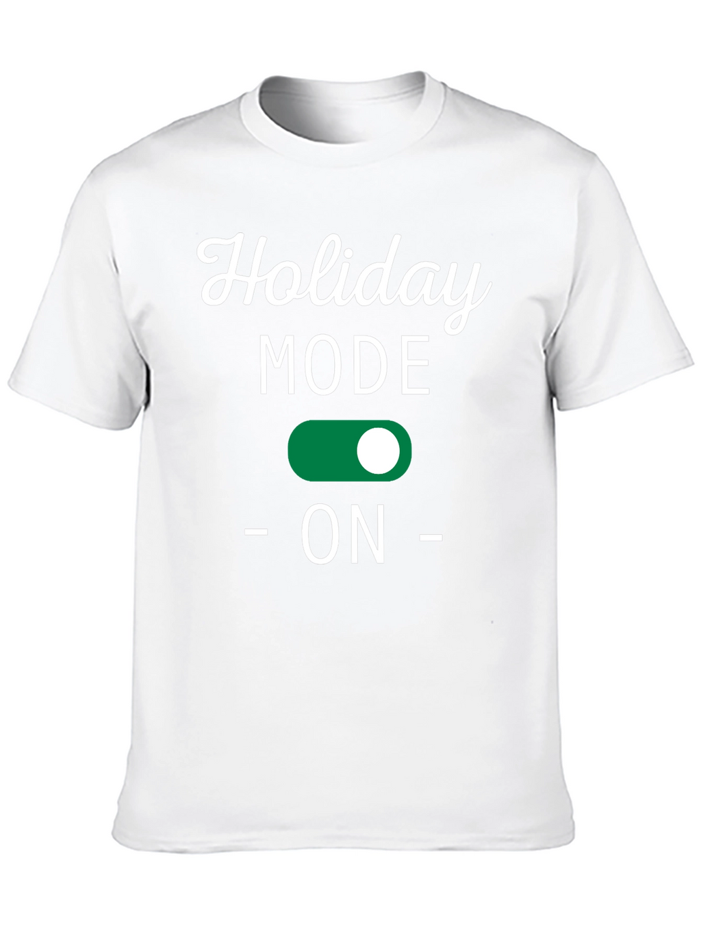 Holiday Mode ON Black T-Shirt