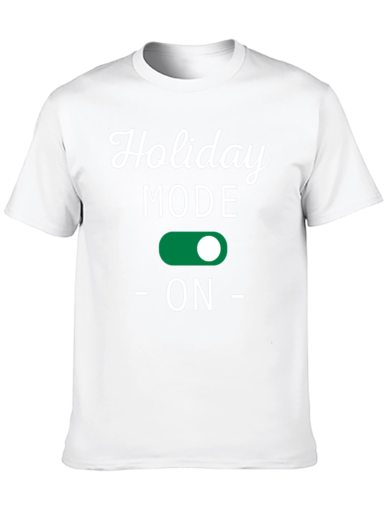 Holiday Mode ON Black T-Shirt