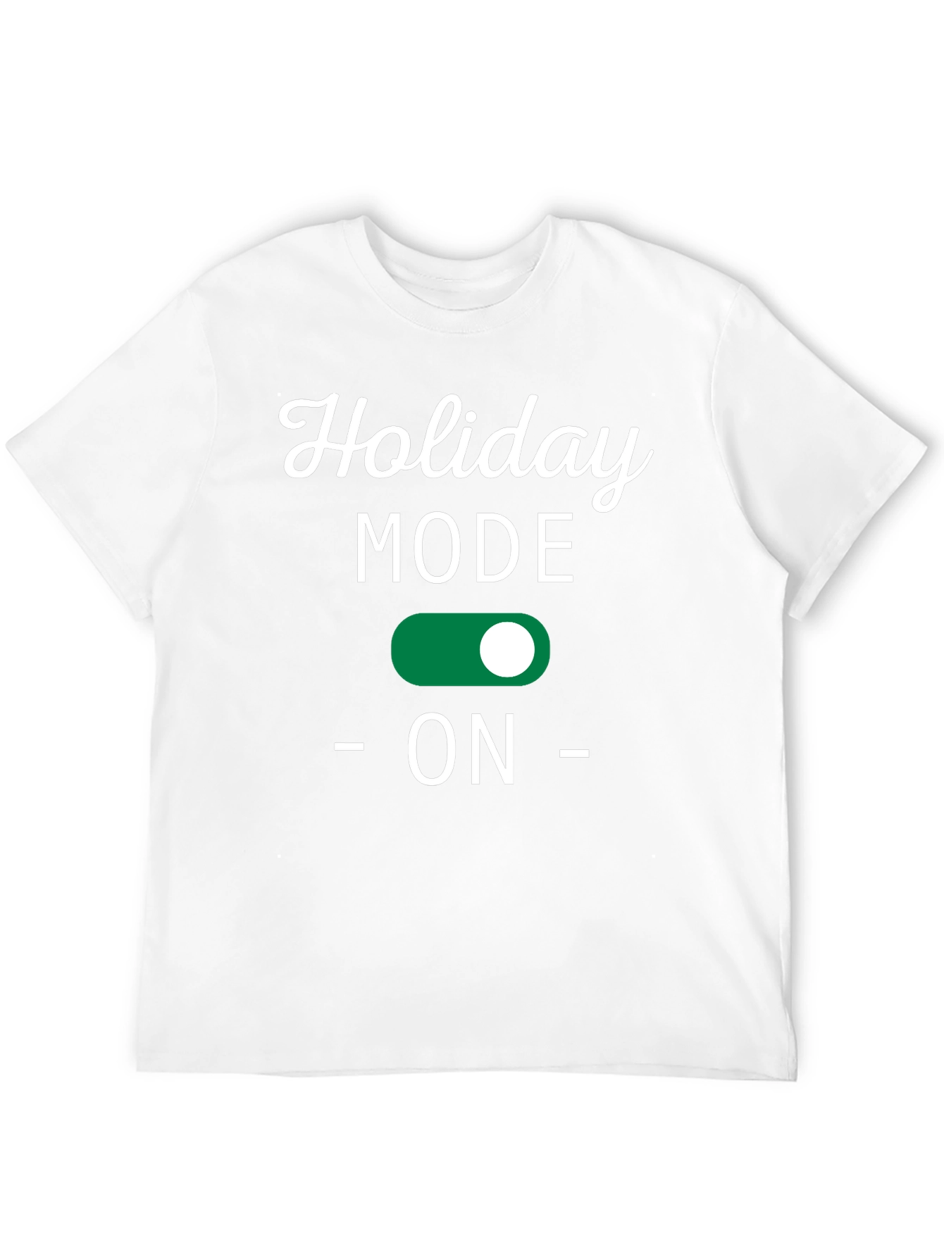 Holiday Mode ON Black T-Shirt
