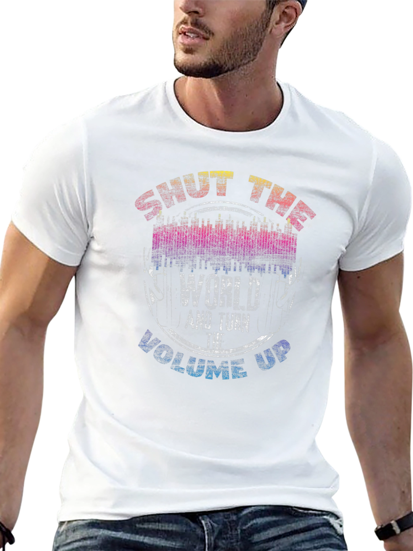 Shut The World Up Graphic Tee