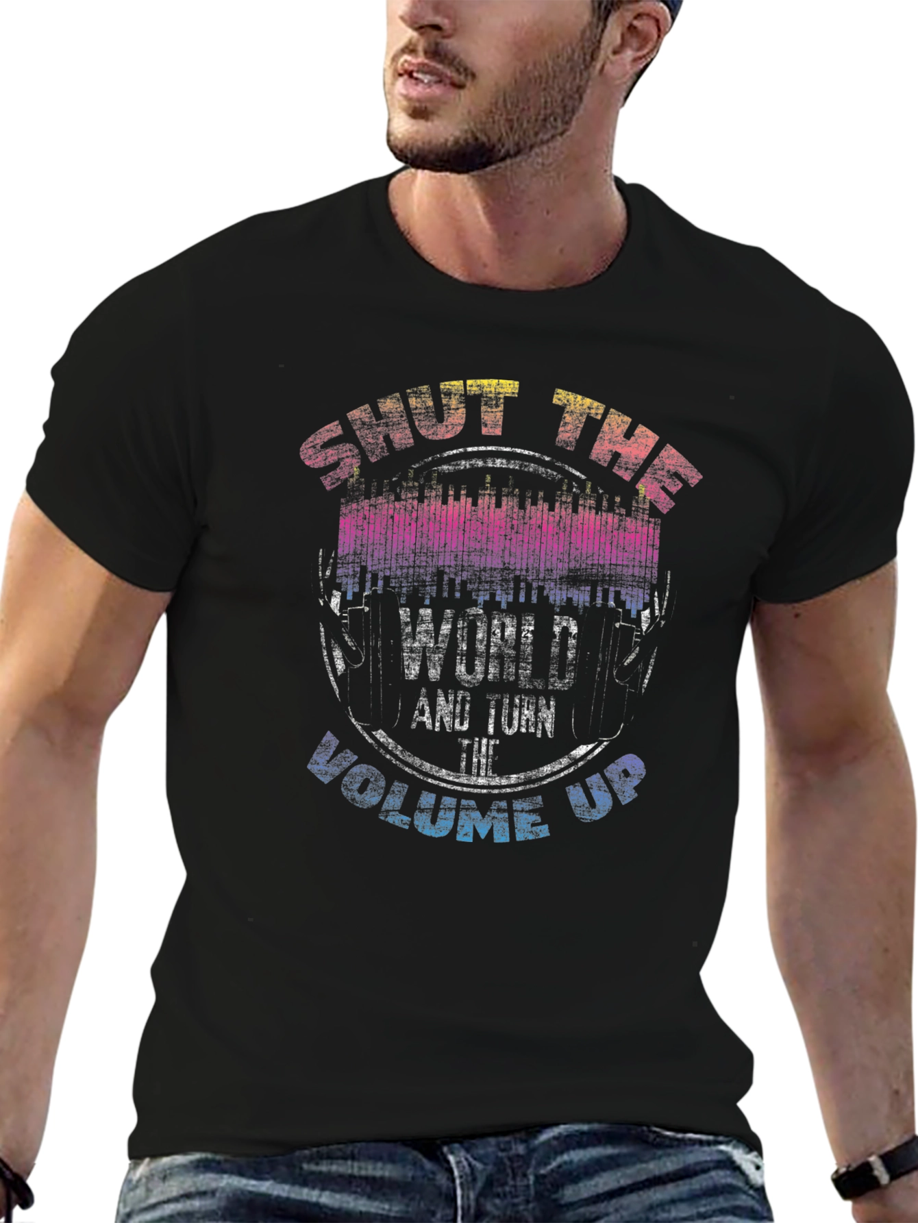 Shut The World Up Graphic Tee