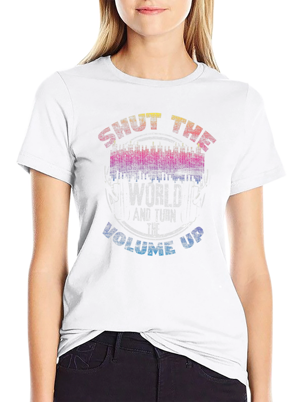Shut The World Up Graphic Tee