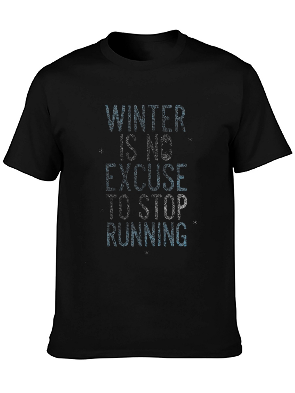 Winter Running Motivation Tee