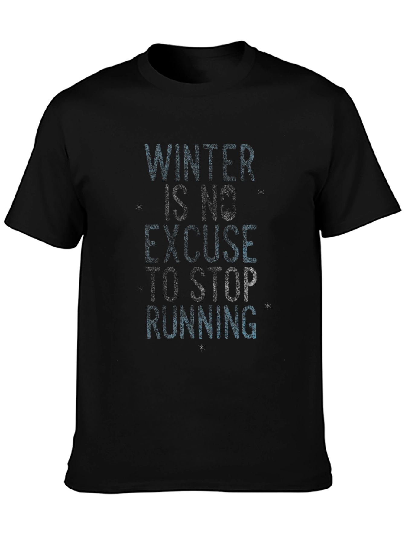 Winter Running Motivation Tee