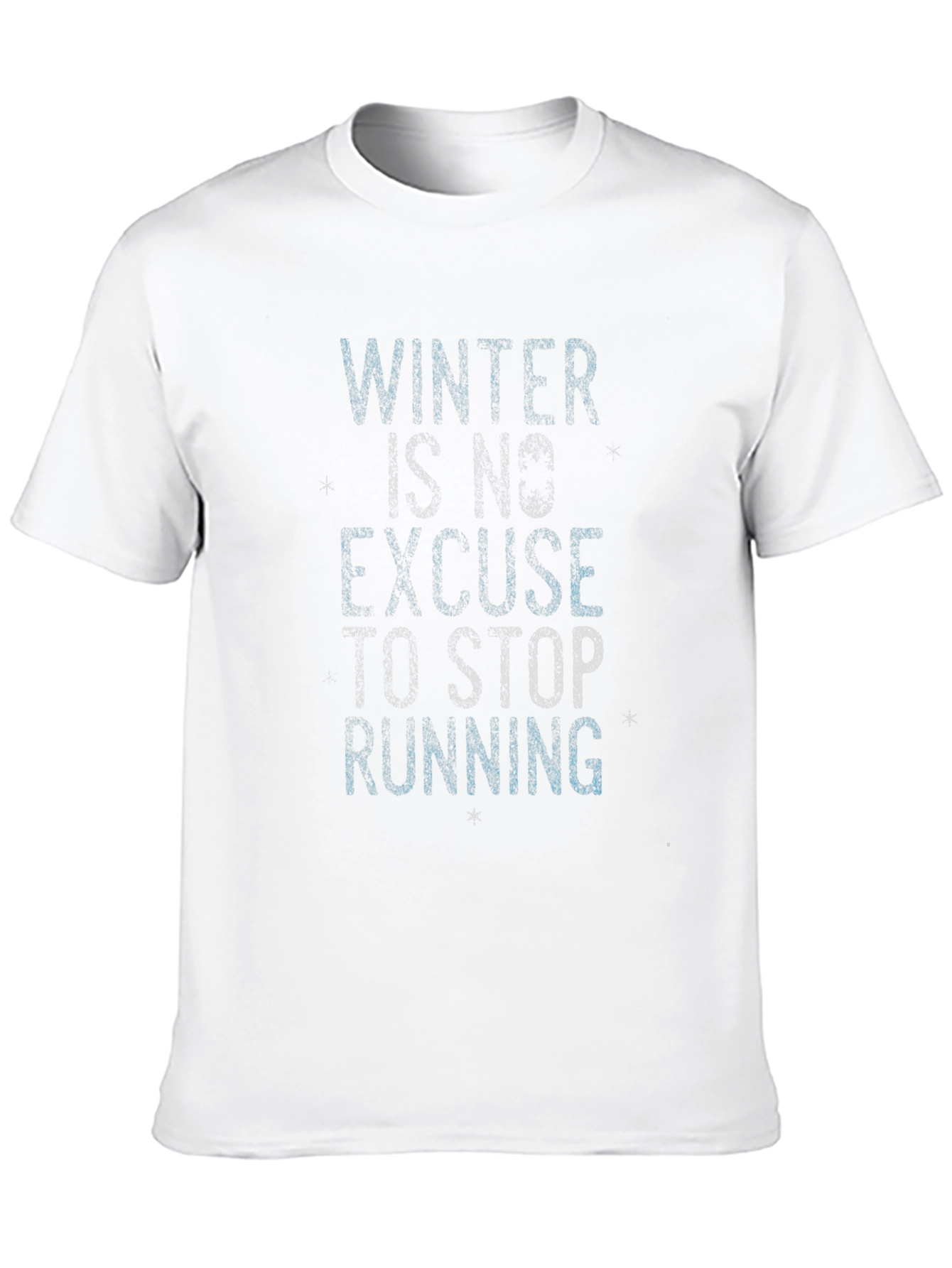Winter Running Motivation Tee