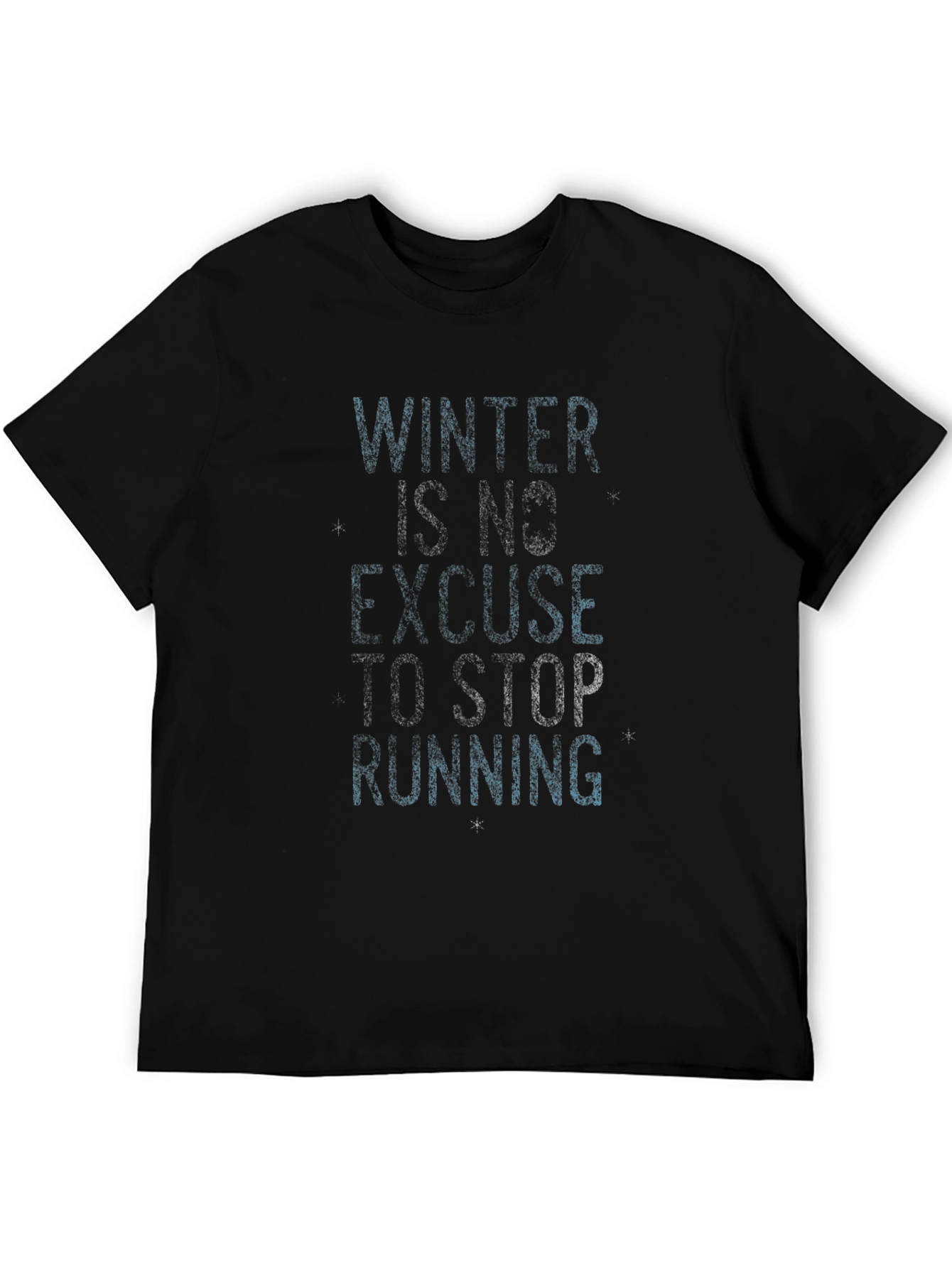Winter Running Motivation Tee