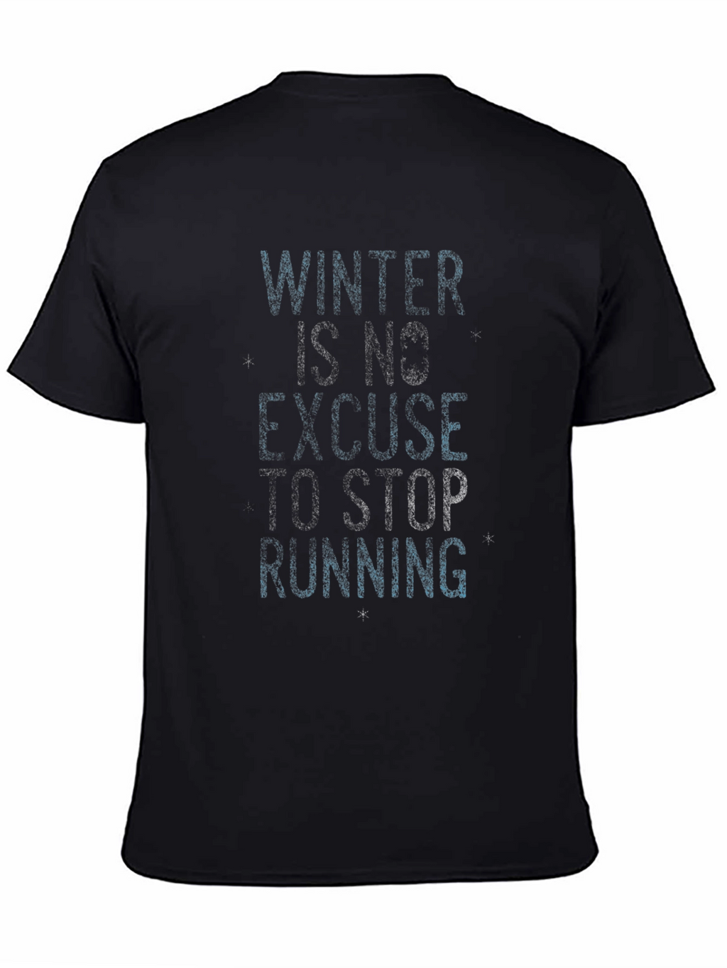 Winter Running Motivation Tee