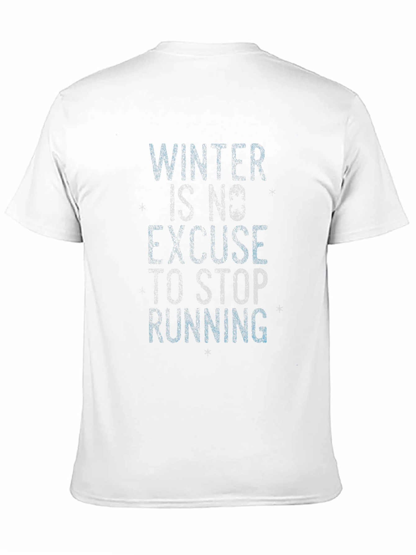 Winter Running Motivation Tee