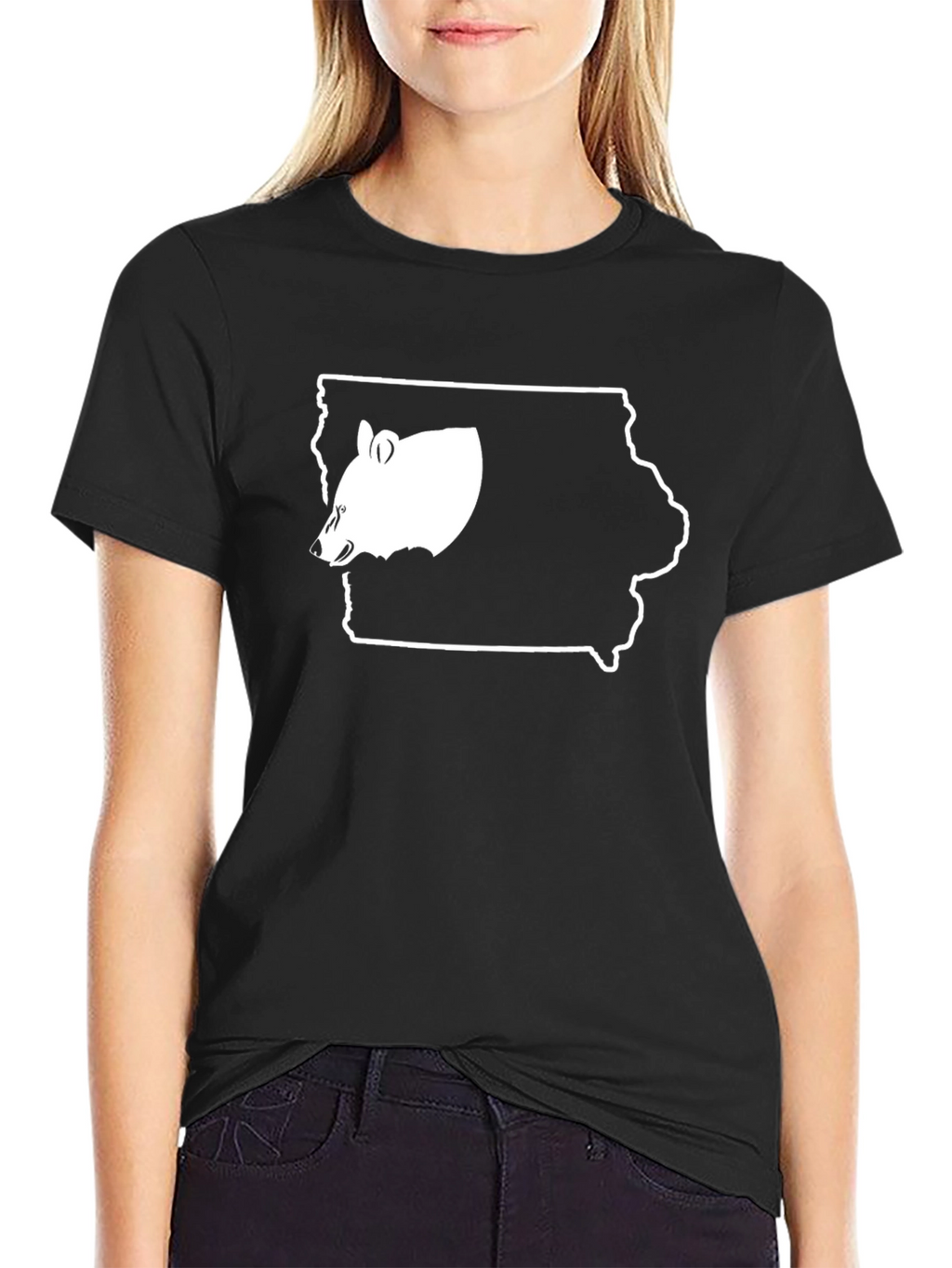 Iowa Hawkeyes T-Shirt - Black
