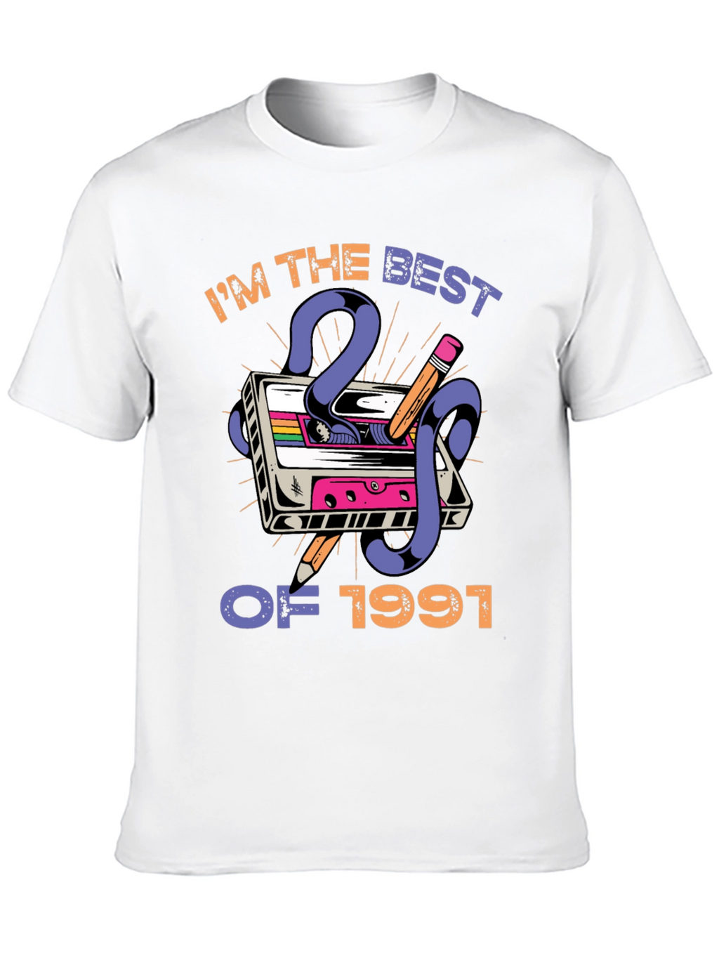 Best of 1991 Cassette Tape Graphic T-Shirt