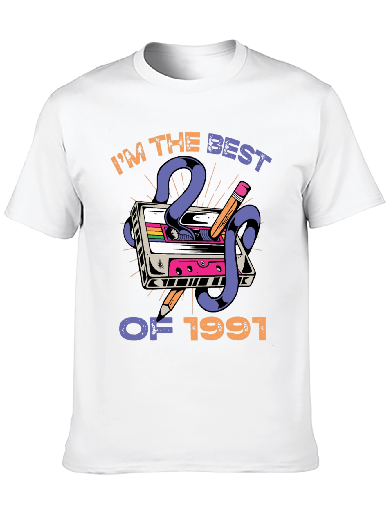 Best of 1991 Cassette Tape Graphic T-Shirt