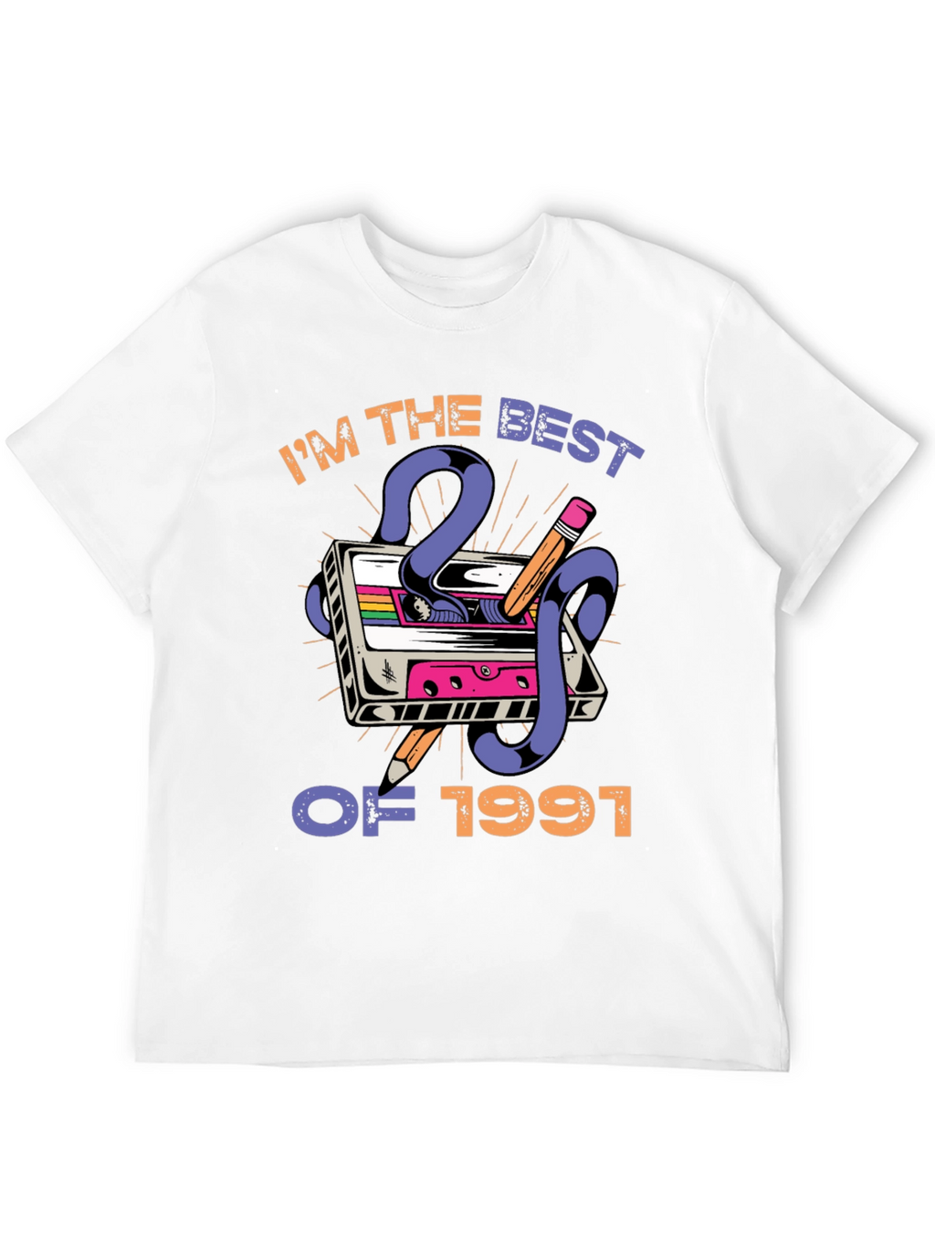 Best of 1991 Cassette Tape Graphic T-Shirt