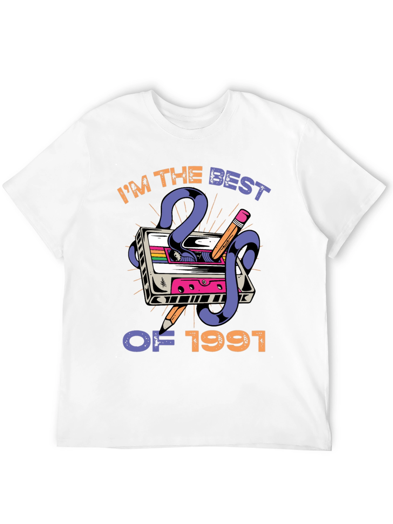 Best of 1991 Cassette Tape Graphic T-Shirt