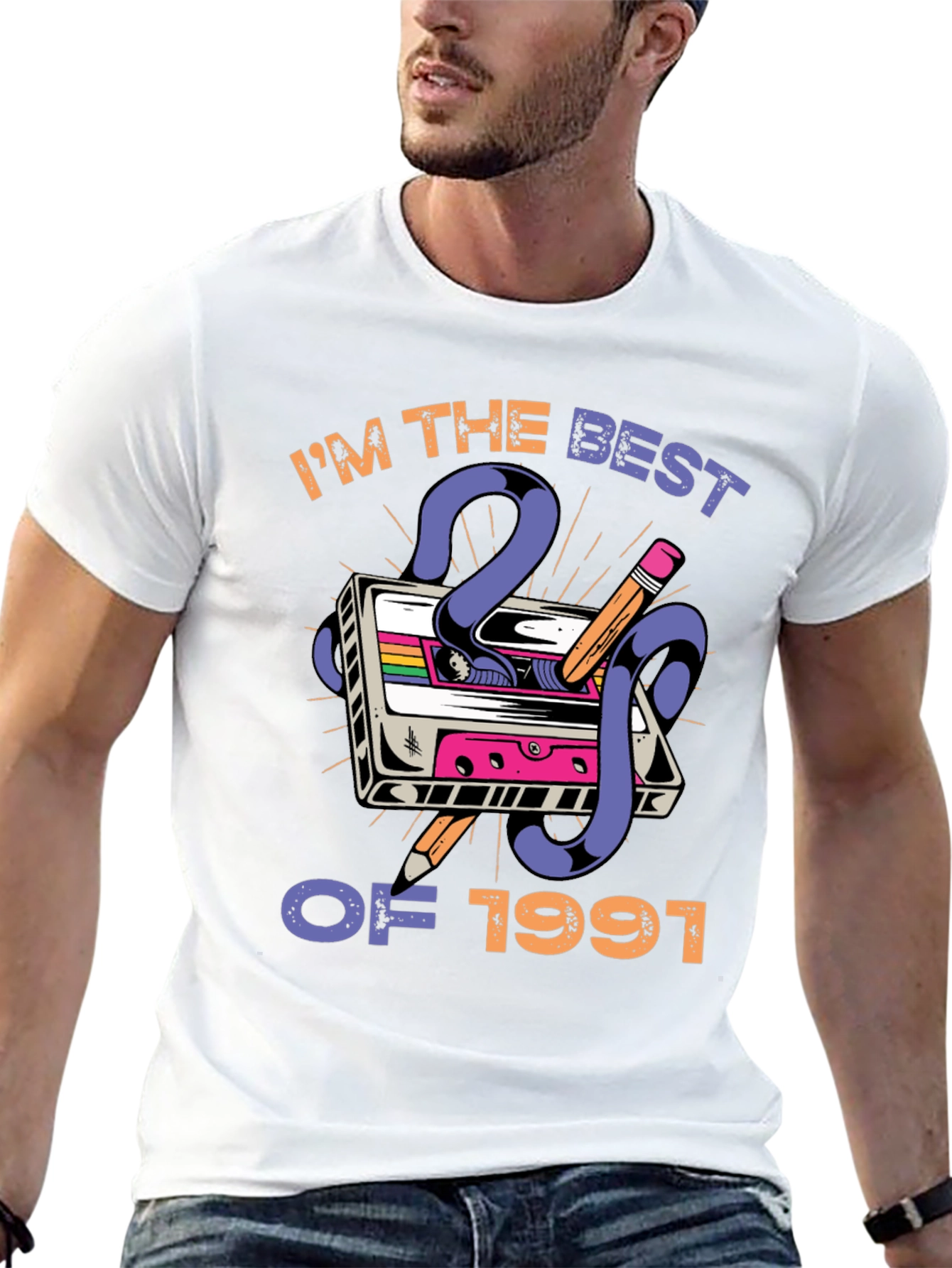 Best of 1991 Cassette Tape Graphic T-Shirt