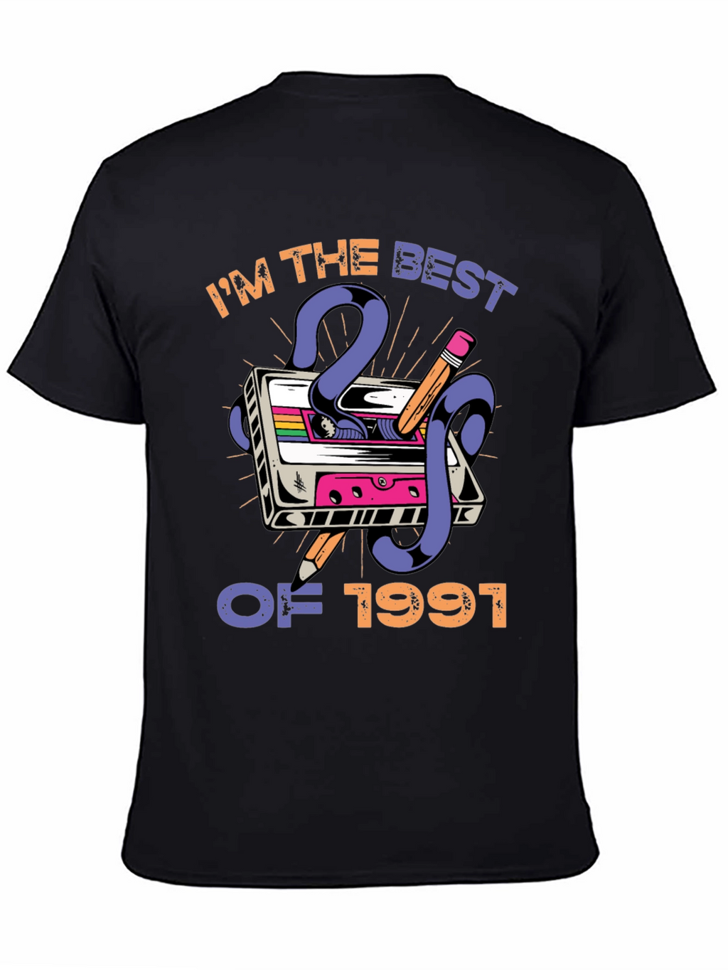 Best of 1991 Cassette Tape Graphic T-Shirt
