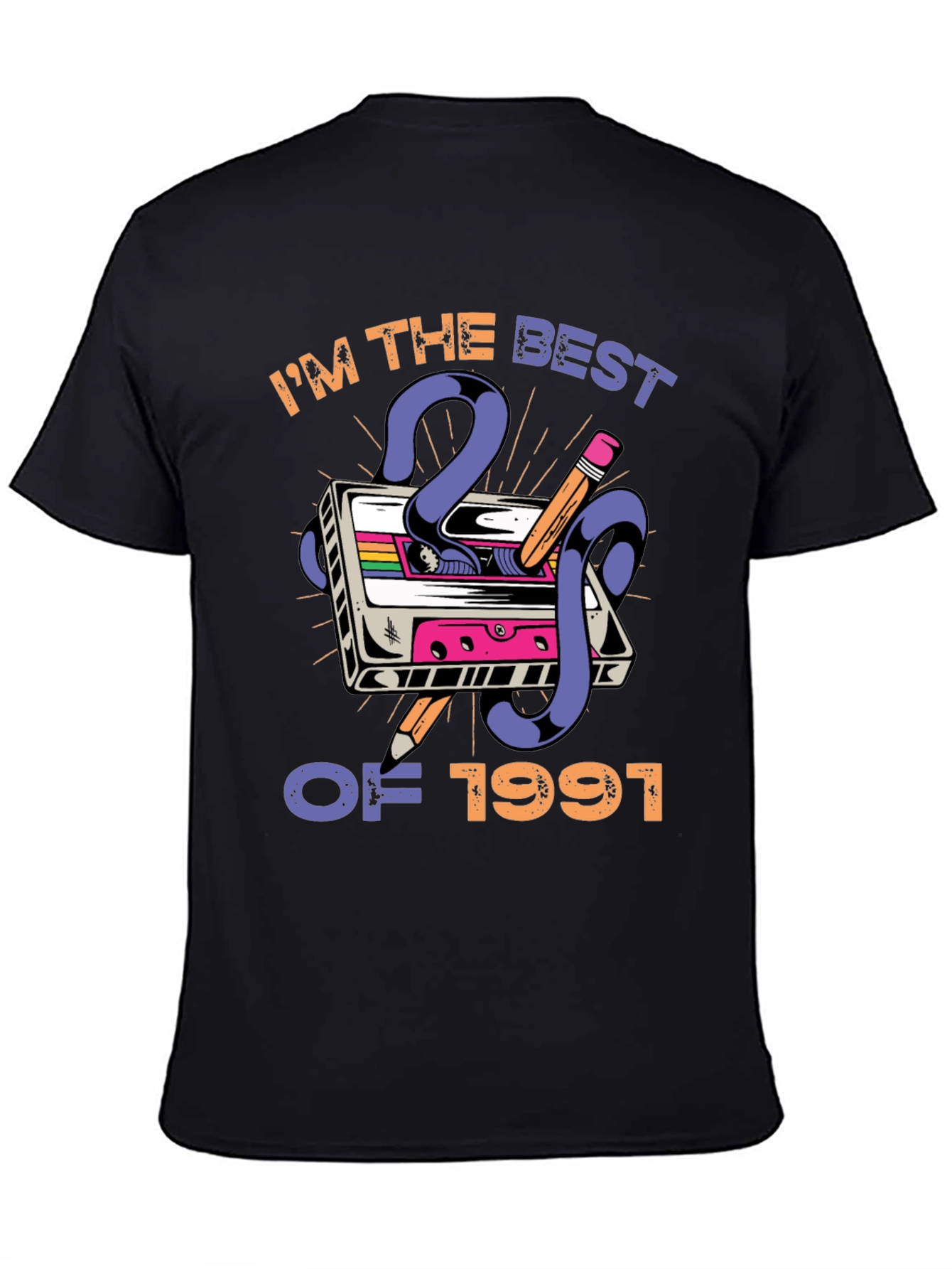 Best of 1991 Cassette Tape Graphic T-Shirt