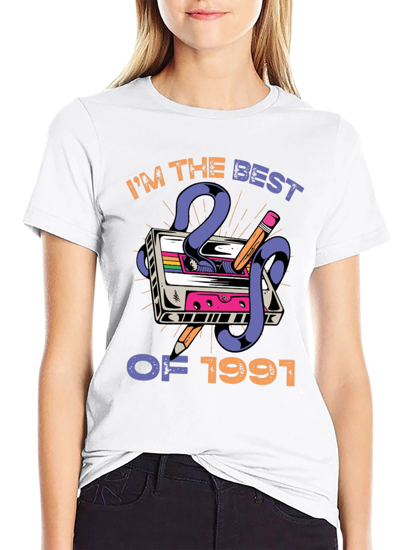 Best of 1991 Cassette Tape Graphic T-Shirt
