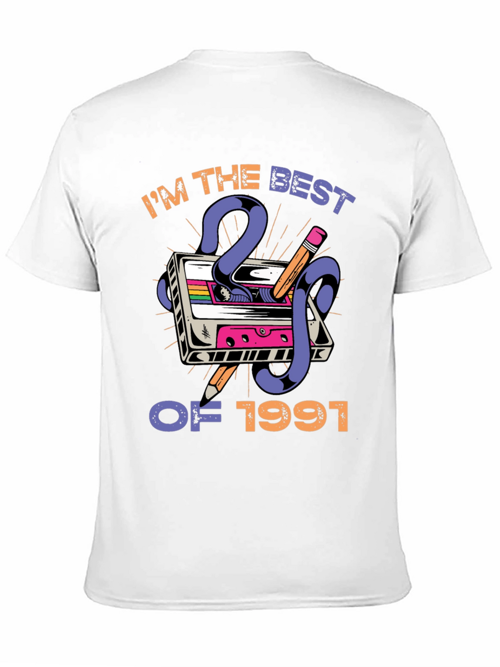 Best of 1991 Cassette Tape Graphic T-Shirt