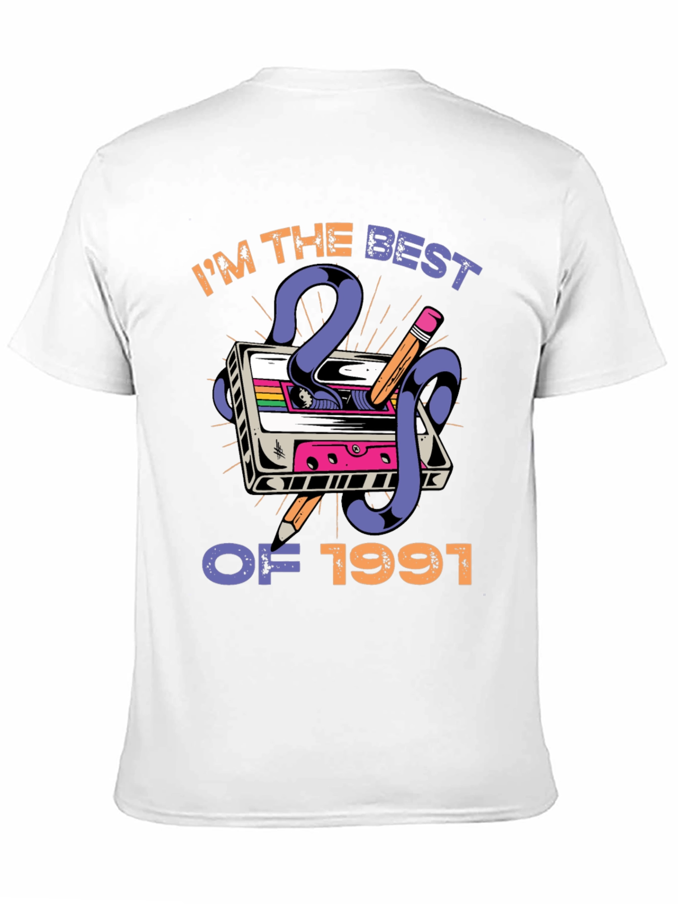 Best of 1991 Cassette Tape Graphic T-Shirt