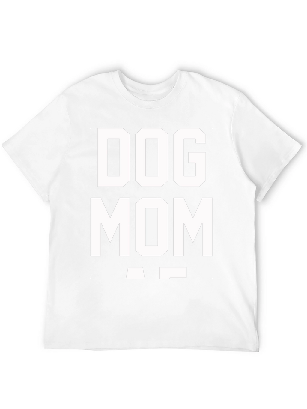 Dog Mom T-Shirt - Black Cotton Blend Graphic Tee