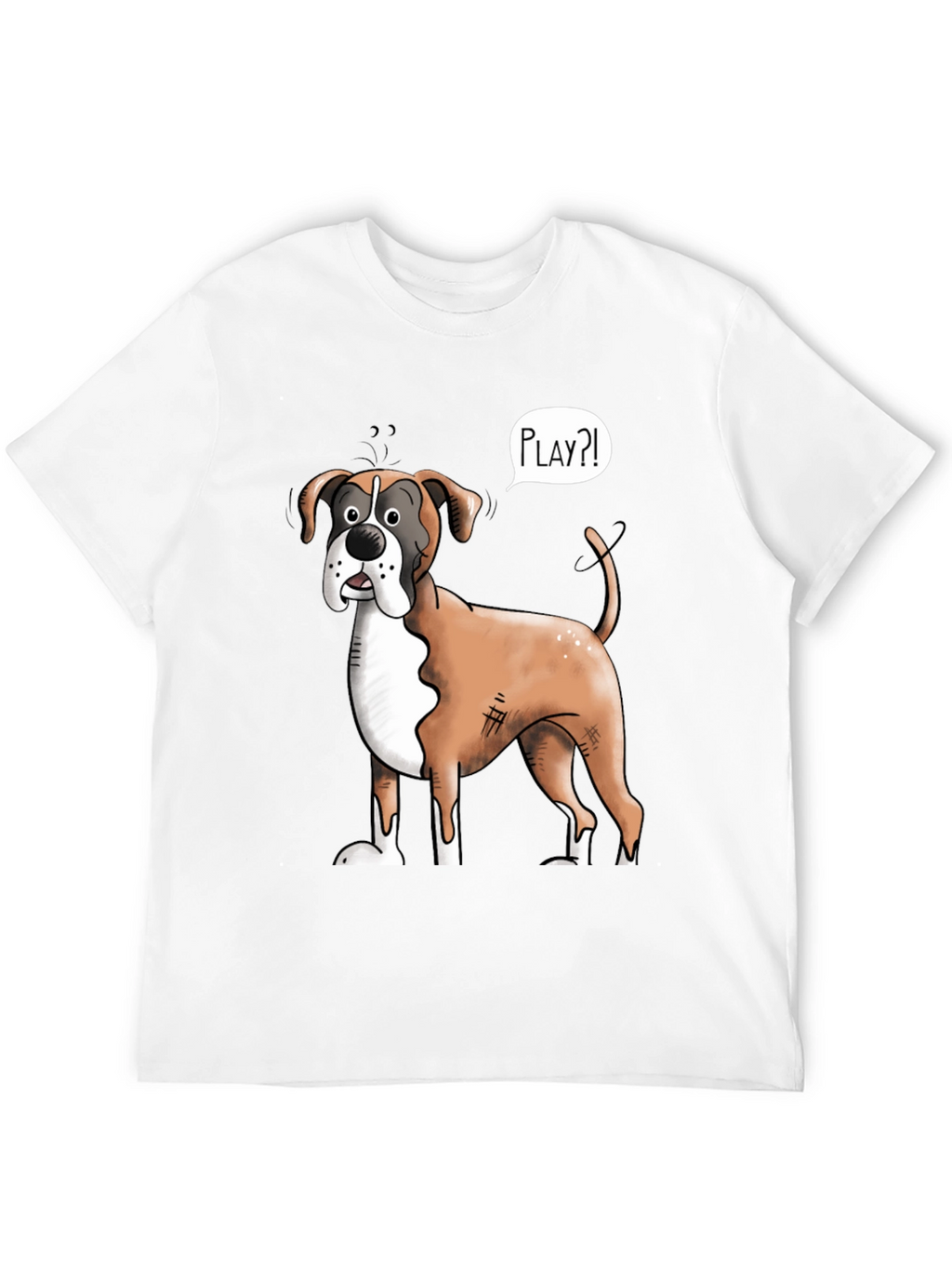 Funny Boxer Dog Play?! T-Shirt